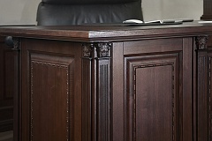 Стол для кабинета (темный)